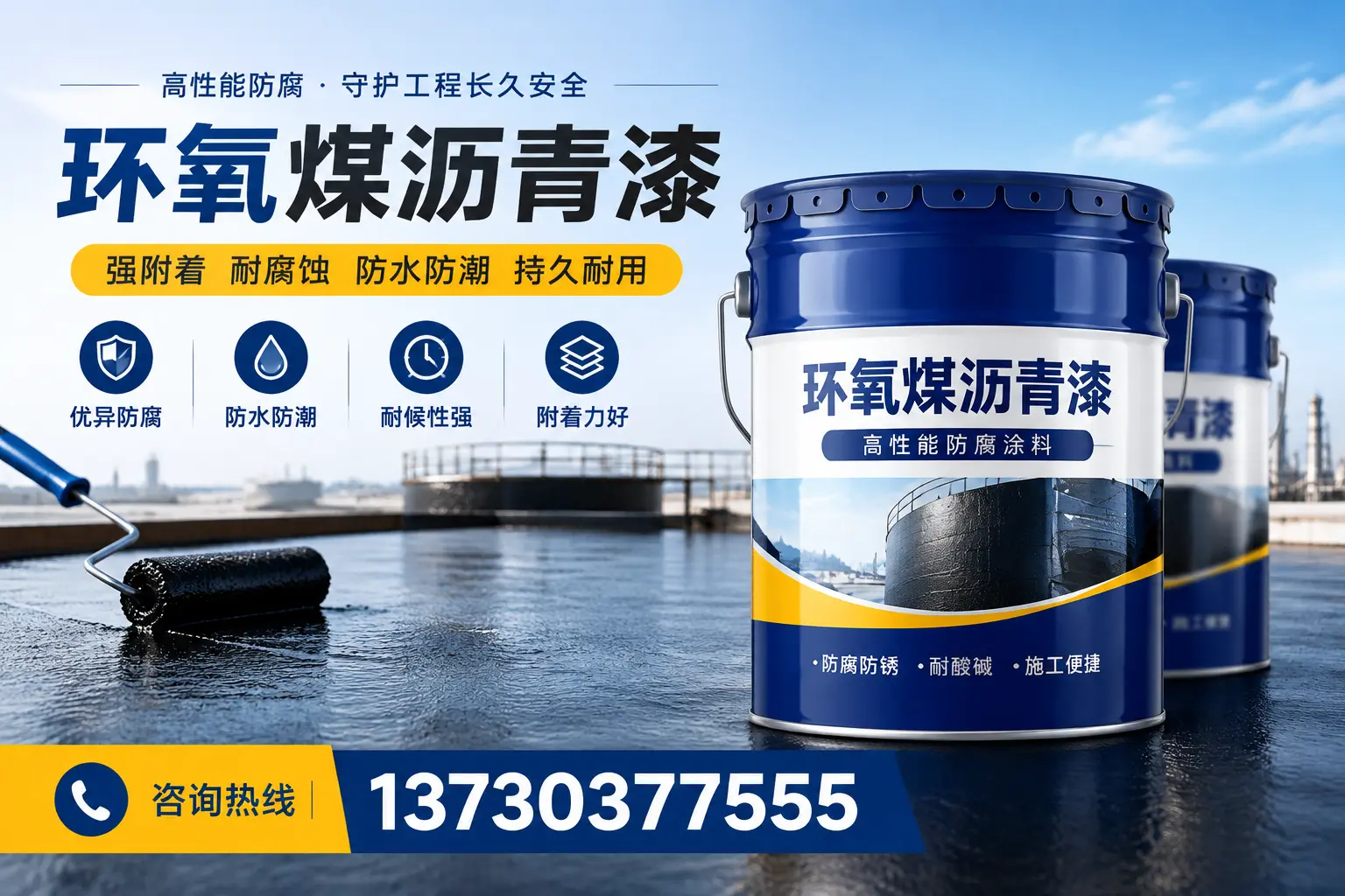 如何判断环氧煤沥青漆的质量?宿松消费者指南